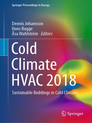 cover image of Cold Climate HVAC 2018